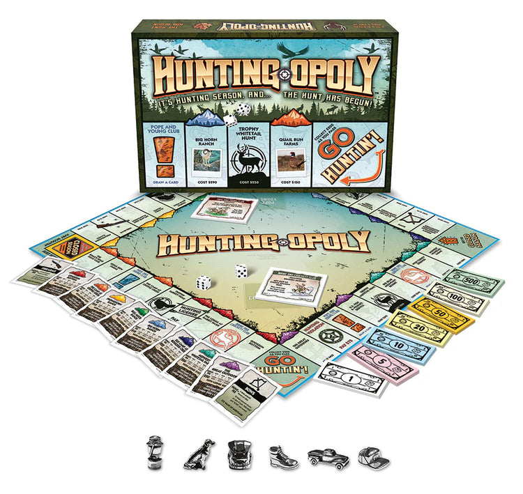 Late For The Sky Hunting-opoly NEW Design