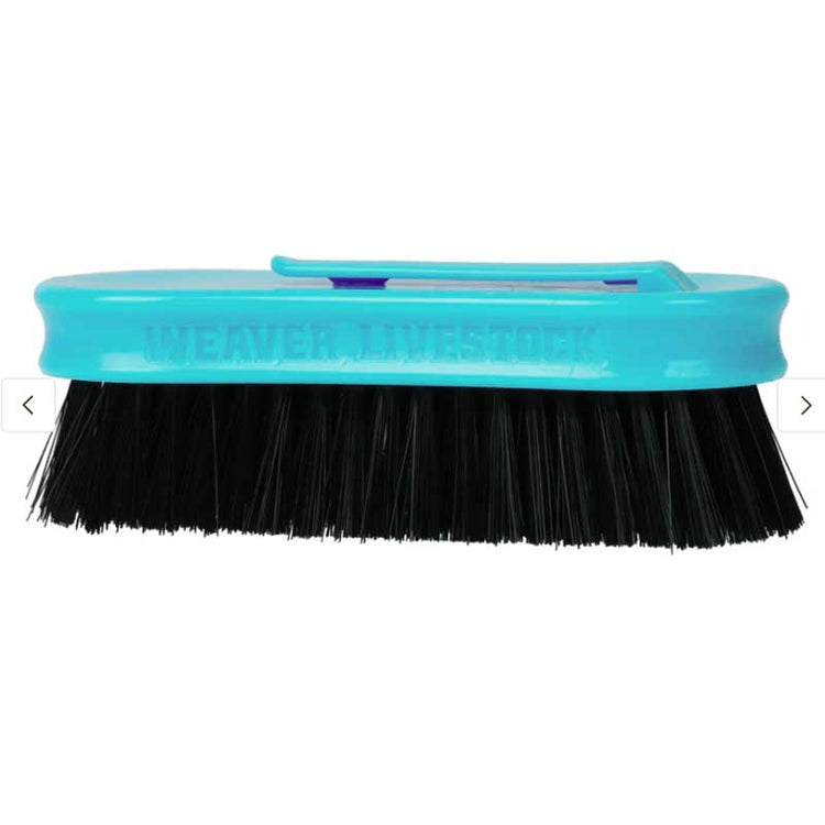Weaver Leather Small Pig Face Brush with Plastic Handle with Pocket clip