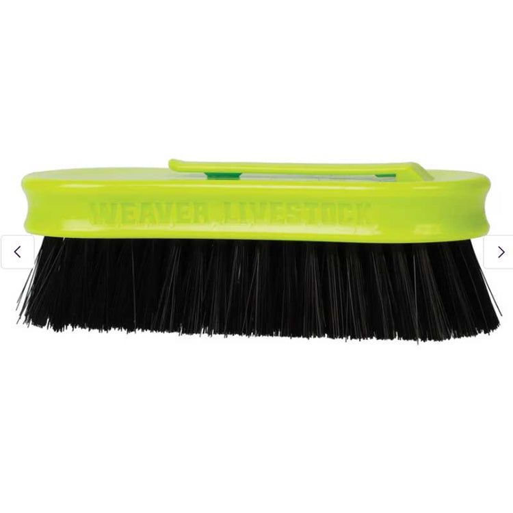 Weaver Leather Small Pig Face Brush with Plastic Handle with Pocket clip