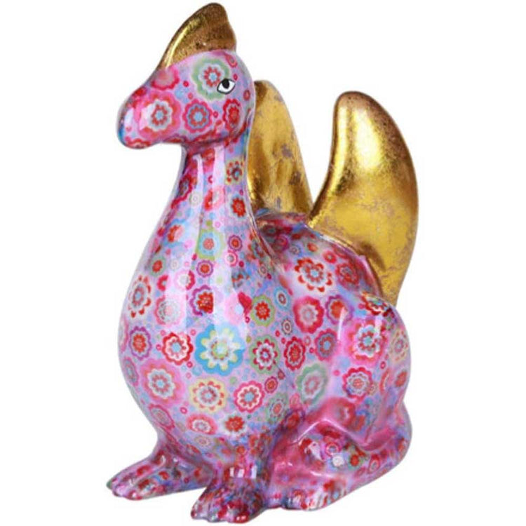 Pomme-Pidou - Money Bank - Zivil the Dragon - Pink