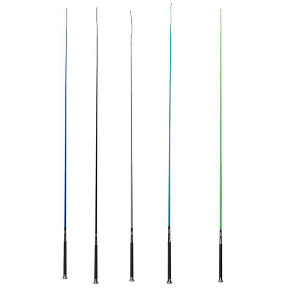 Weaver Leather Pig / Training Whip with Chrome Tip Handle, 36", Flexible Whip