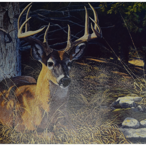 River's Edge Tempered Glass Cutting Board - Deer Southern Exposure