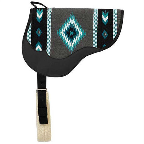 Weaver Leather Wool Blanket Top Bareback Pad