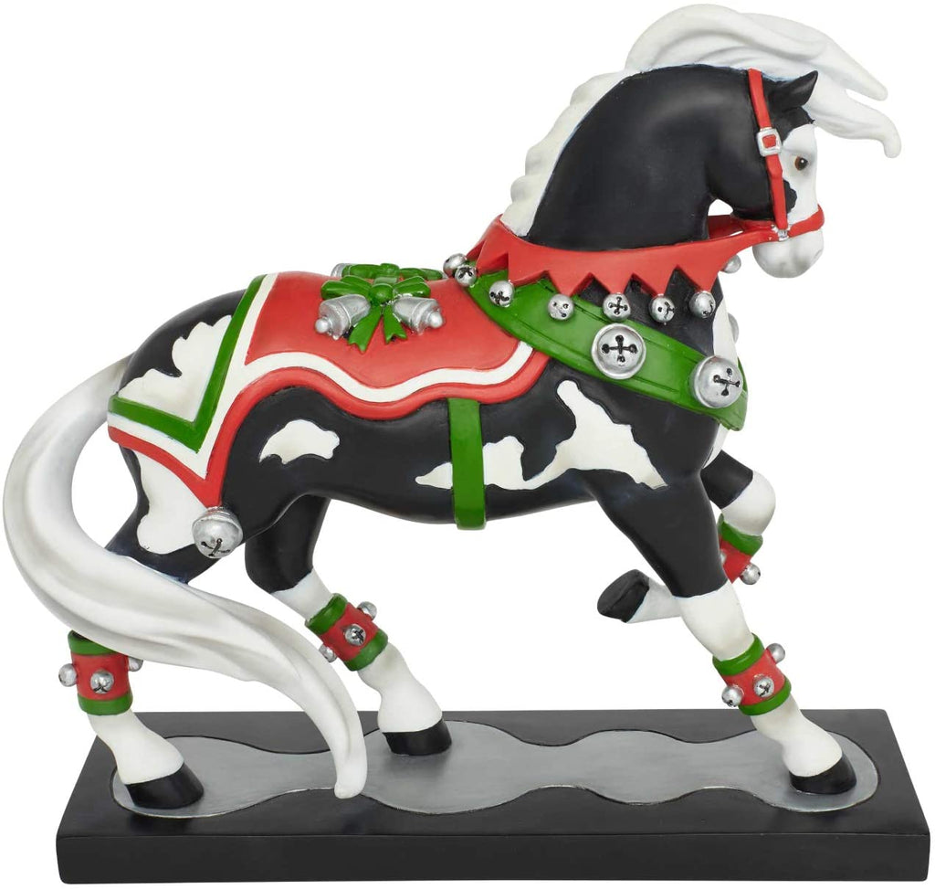 Painted Ponies Jingle All the Way Christmas Horse Figurine