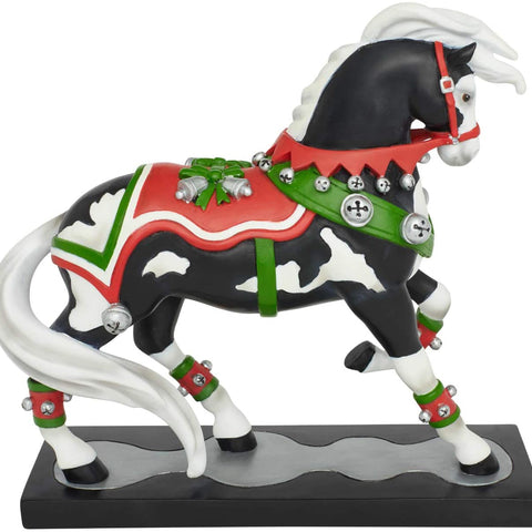 Painted Ponies Jingle All the Way Christmas Horse Figurine