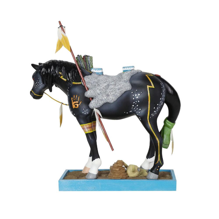 Trail of Painted Ponies War Magic Horse Figurine