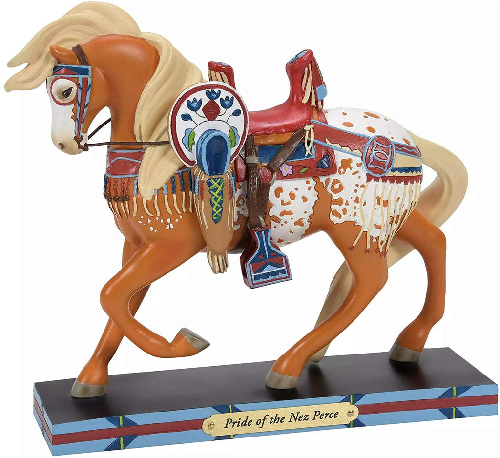 Painted Ponies Pride of the Nez Perce Horse Figurine