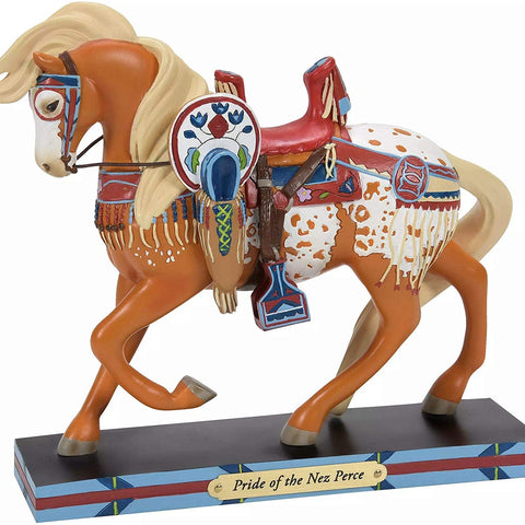 Painted Ponies Pride of the Nez Perce Horse Figurine
