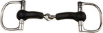 JP Korsteel Rubber Mouth Dee Snaffle Bit - 4.75
