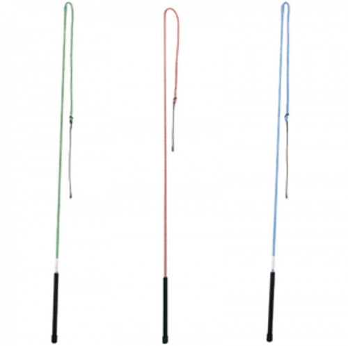 Weaver Leather Stock Whip with Rubber Handle, 18" Drop