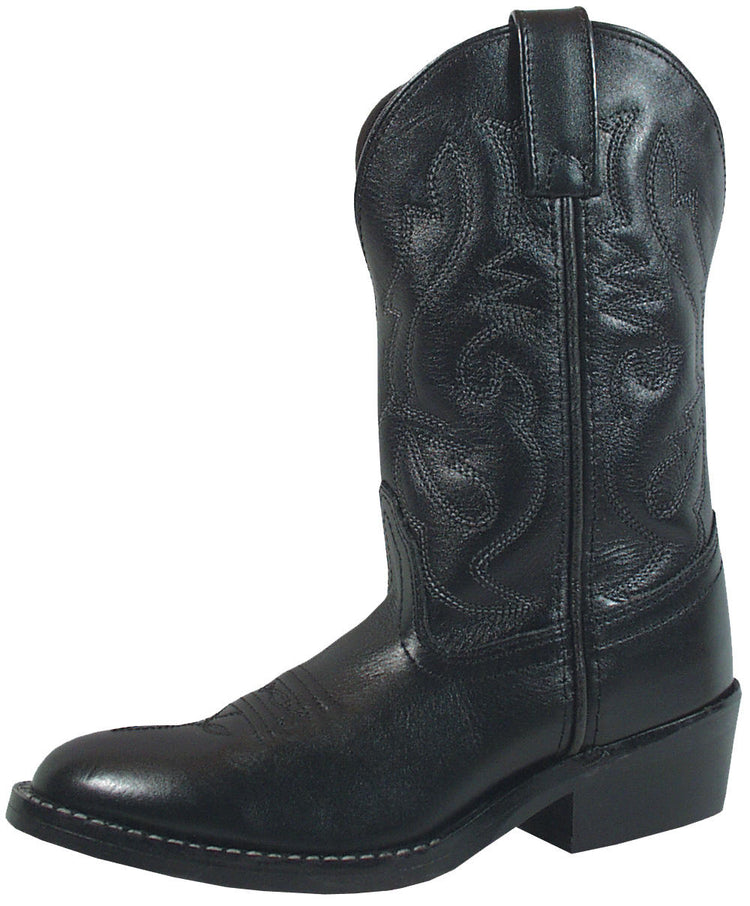 SMOKY MOUNTAIN BOOTS Denver Western Boots -3032 - Black - Youth