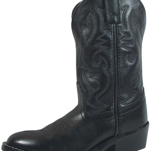 SMOKY MOUNTAIN BOOTS Denver Western Boots -3032EE - Black - Toddler / Youth WIDE